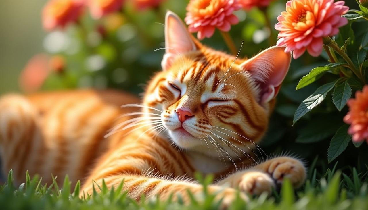 青青草原影院 - 菊花园的喵星人：流浪猫的幸福生活