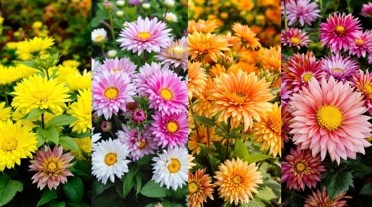 青青草原影院 - 菊花园四季：延时摄影记录花开花落